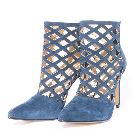 Lattice Stiletto Bootie - Picture 1 of 6